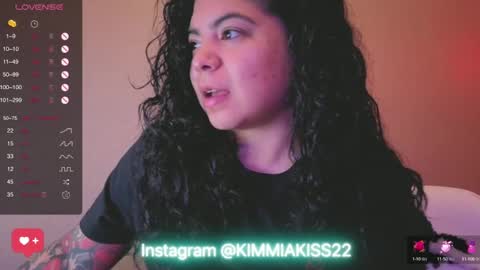 Snapshot of kimmiakiss22 chatting on January 26, 2025, 8:02 pm Kimmi online show from January 26, 2025, 8:02 pm