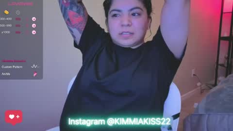 Snapshot of kimmiakiss22 chatting on January 28, 2025, 12:26 am Kimmi online show from January 28, 2025, 12:26 am