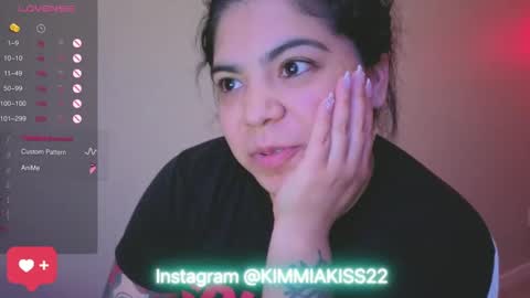 Snapshot of kimmiakiss22 chatting on February 1, 2025, 9:54 am Kimmi online show from February 1, 2025, 9:54 am