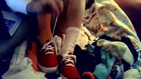 Snapshot of kinkysneakergirl chatting on February 6, 2025, 2:00 am KinkySneakerGirl online show from February 6, 2025, 2:00 am