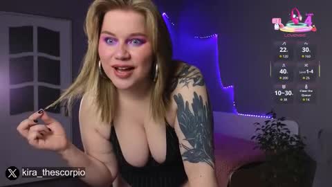 Snapshot of kira_citro chatting on November 22, 2025, 12:09 am Kira NEXT STREAM December 4 5pm CET 11am EST online show from November 22, 2025, 12:09 am
