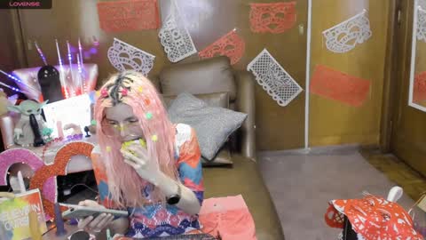 Snapshot of laflakita21 chatting on February 6, 2025, 11:15 pm Skinnygirl online show from February 6, 2025, 11:15 pm