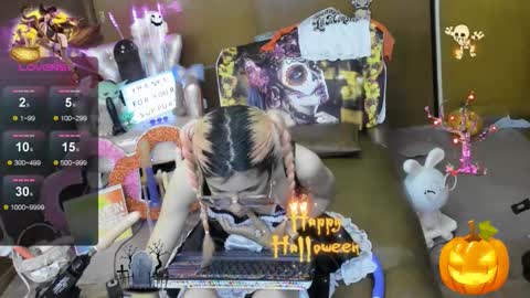 Snapshot of laflakita21 chatting on October 31, 2025, 6:42 pm Skinnygirl online show from October 31, 2025, 6:42 pm