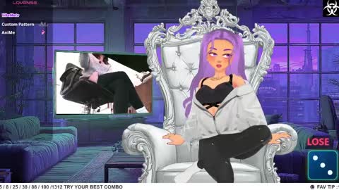 Lana The Virus online show from March 25, 2026, 2:12 pm