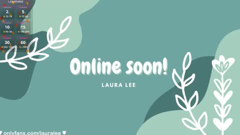 Snapshot of laura_lee chatting on October 4, 2025, 1:25 am Laura Lee. online show from October 4, 2025, 1:25 am
