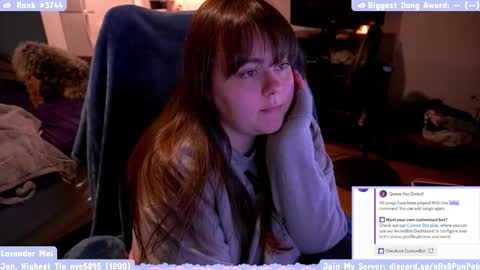 Snapshot of lavendermei chatting on January 17, 2026, 2:05 am LavenderMei online show from January 17, 2026, 2:05 am