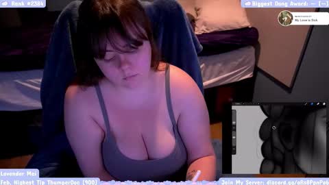 Snapshot of lavendermei chatting on February 22, 2026, 10:52 pm LavenderMei online show from February 22, 2026, 10:52 pm