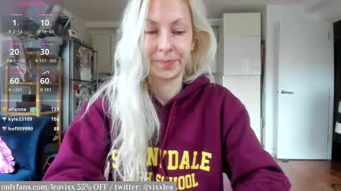 LeaVixx online show from March 1, 2026, 11:34 am