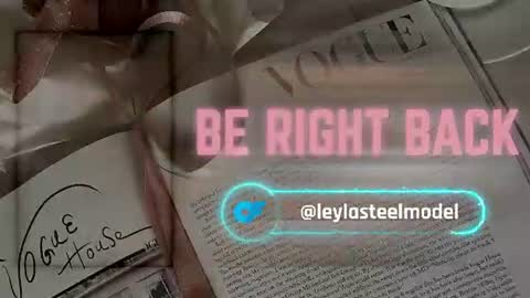 Snapshot of leyla_steel chatting on June 9, 2026, 5:02 pm INSTA leylasteel model online show from June 9, 2026, 5:02 pm