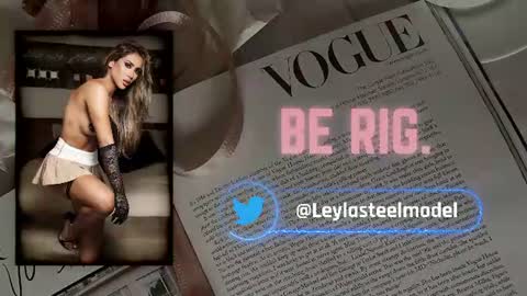 Snapshot of leyla_steel chatting on June 18, 2026, 3:49 pm INSTA leylasteel model online show from June 18, 2026, 3:49 pm