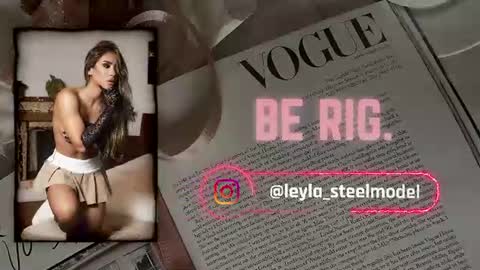 Snapshot of leyla_steel chatting on June 27, 2026, 5:29 pm INSTA leylasteel model online show from June 27, 2026, 5:29 pm