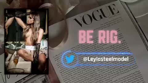 Snapshot of leyla_steel chatting on July 2, 2026, 12:33 pm INSTA leylasteel model online show from July 2, 2026, 12:33 pm
