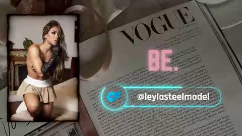 Snapshot of leyla_steel chatting on July 10, 2026, 11:35 am INSTA leylasteel model online show from July 10, 2026, 11:35 am