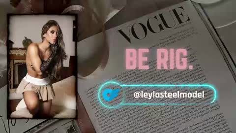 Snapshot of leyla_steel chatting on July 19, 2026, 3:54 am INSTA leylasteel model online show from July 19, 2026, 3:54 am