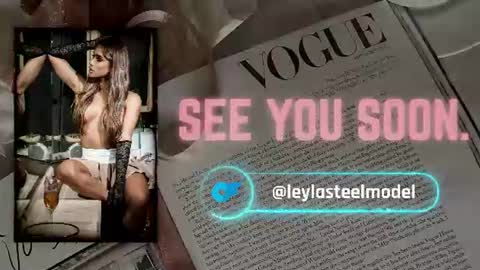 Snapshot of leyla_steel chatting on July 20, 2026, 3:25 pm INSTA leylasteel model online show from July 20, 2026, 3:25 pm
