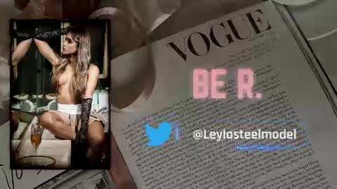 Snapshot of leyla_steel chatting on July 22, 2026, 2:42 pm INSTA leylasteel model online show from July 22, 2026, 2:42 pm