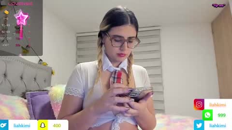 Snapshot of liahkimi chatting on January 21, 2025, 3:26 am Lia online show from January 21, 2025, 3:26 am