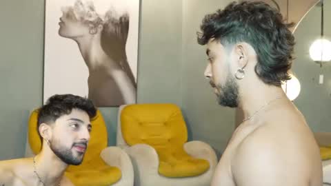 Snapshot of liam_and_luca chatting on March 12, 2025, 11:12 pm Liam Luca online show from March 12, 2025, 11:12 pm