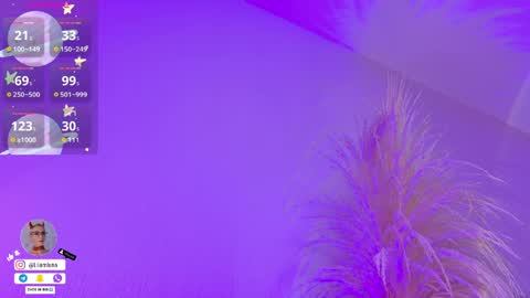 Liiam Luna online show from April 6, 2026, 9:10 am