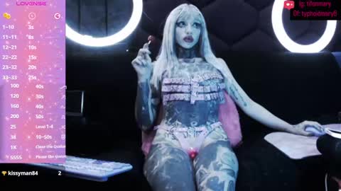 Snapshot of lilithlevis chatting on September 23, 2025, 5:43 am Tifon Mary - Indepent model online show from September 23, 2025, 5:43 am