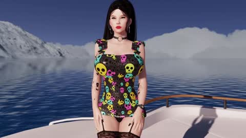 Snapshot of lilymistress chatting on January 1, 2025, 8:24 am Lily online show from January 1, 2025, 8:24 am