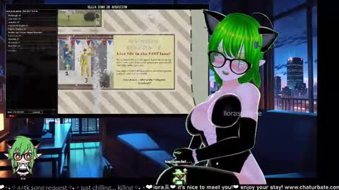 im Liora uwu   online show from February 28, 2025, 1:15 am