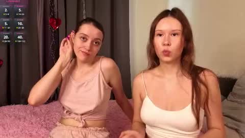 Hello our names are Kate and Alice this is our first day here. online show from July 16, 2026, 1:11 am