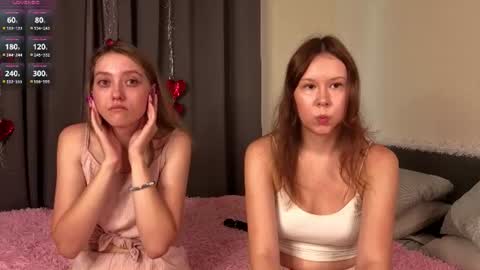 Hello our names are Kate and Alice this is our first day here. online show from July 19, 2026, 1:09 am