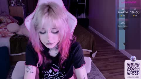 Snapshot of lollyshy__ chatting on January 10, 2025, 1:10 am Lolly online show from January 10, 2025, 1:10 am