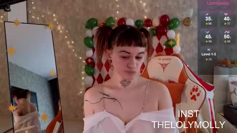 Molli online show from October 29, 2025, 11:01 am