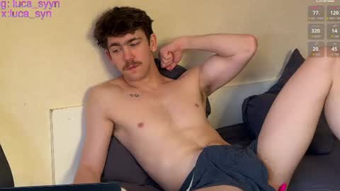 Snapshot of luca_syn chatting on June 15, 2026, 12:29 pm Luca S online show from June 15, 2026, 12:29 pm
