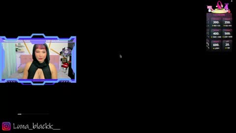 Luna online show from April 12, 2026, 2:16 am