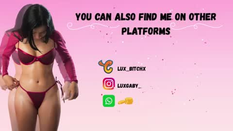 lux_bitchx online show from July 10, 2026, 3:00 am