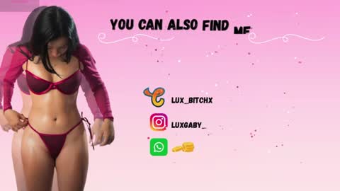 lux_bitchx online show from July 29, 2026, 3:48 am