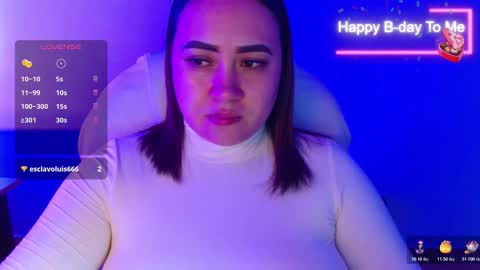 Snapshot of m33li chatting on October 24, 2025, 7:54 pm Meli online show from October 24, 2025, 7:54 pm