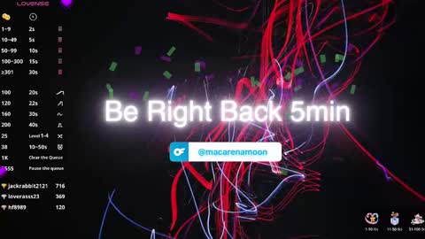 Snapshot of maca_hugo chatting on January 18, 2025, 6:32 pm Maca Hugo online show from January 18, 2025, 6:32 pm