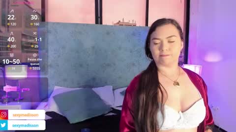 Snapshot of madisson7 chatting on February 9, 2025, 12:08 pm Madisson online show from February 9, 2025, 12:08 pm