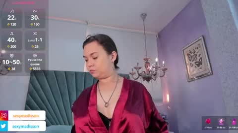 Snapshot of madisson7 chatting on February 16, 2025, 11:59 am Madisson online show from February 16, 2025, 11:59 am