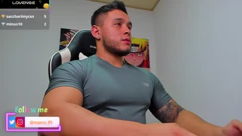 Snapshot of marco_diaz1 chatting on July 29, 2026, 9:46 pm Marco Diaz online show from July 29, 2026, 9:46 pm