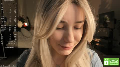 Snapshot of margarethowell chatting on January 4, 2025, 8:39 am Margaret online show from January 4, 2025, 8:39 am