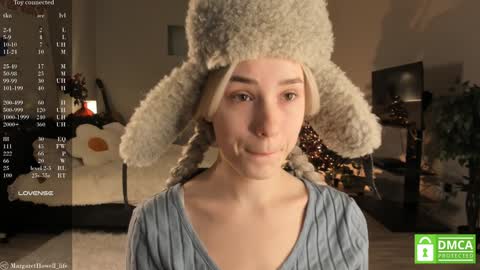 Snapshot of margarethowell chatting on January 8, 2025, 4:55 am Margaret online show from January 8, 2025, 4:55 am