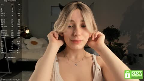 Snapshot of margarethowell chatting on February 8, 2025, 6:33 am Margaret online show from February 8, 2025, 6:33 am