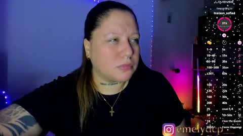 Snapshot of mariana_spellman chatting on April 18, 2026, 8:40 am Emely online show from April 18, 2026, 8:40 am