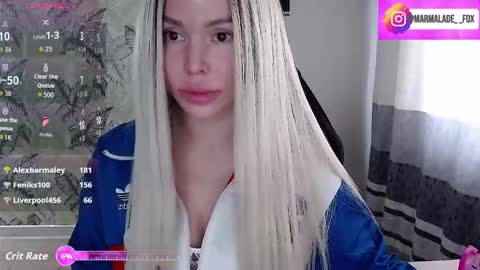 Snapshot of marmalade_fox chatting on November 8, 2025, 6:13 am Marmalade Fox online show from November 8, 2025, 6:13 am