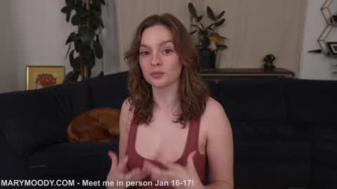 Snapshot of marymoody chatting on January 7, 2026, 2:25 am Mary Moody online show from January 7, 2026, 2:25 am