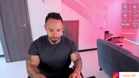 Snapshot of mason_fit chatting on July 29, 2026, 1:31 pm Mason Andre online show from July 29, 2026, 1:31 pm
