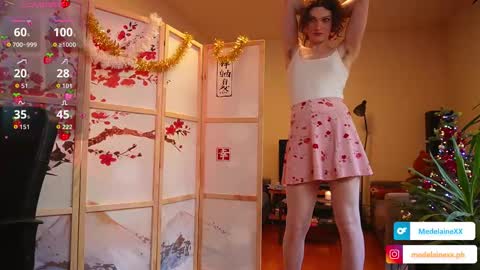 Snapshot of medelainexx chatting on January 16, 2026, 12:31 pm Milena online show from January 16, 2026, 12:31 pm