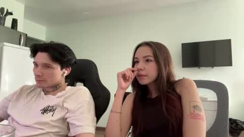 Snapshot of merrieflaggs chatting on July 29, 2026, 3:32 pm Alex and Mila online show from July 29, 2026, 3:32 pm