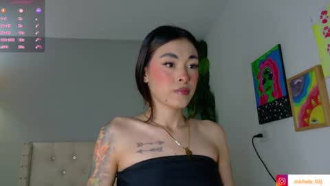 Snapshot of michele_rooss00 chatting on July 8, 2026, 12:04 am melannie follow my new page online show from July 8, 2026, 12:04 am