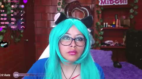 Midori 7u7 online show from March 5, 2025, 9:26 pm